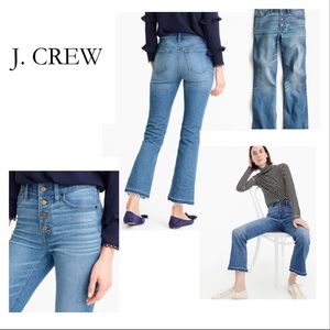J.Crew Billie Demi-boot crop Jean